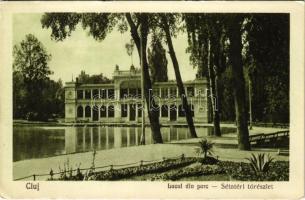 Kolozsvár, Cluj; Sétatéri tó / Lacul din parc / park promenade (EB)