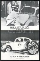 cca 1968 ,,Kicsi a kocsi, de erős" című amerikai vígjáték jelenetei és szereplői, 10 db produkc...