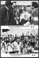 cca 1977 ,,A kicsi kocsi Monte Carlóba megy" című amerikai vígjáték jelenetei és szereplői, 11 ...