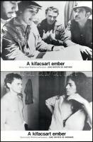 cca 1981 ,,A kifacsart ember" című brazil film jelenetei és szereplői, 6 db produkciós filmfotó...