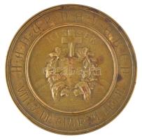 Seregély Dezső (1867-1948) 1925. "Horthy Miklós Magyarország kormányzója" névre szóló vert...