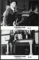 cca 1971 ,,A kilencfarkú macska" című olasz - NSZK - francia krimi jelenetei és szereplői, 8 db...