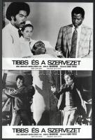 cca 1971 ,,Tibbs és a szervezet" című amerikai bűnügyi film jelenetei és szereplői, 11 db vinta...