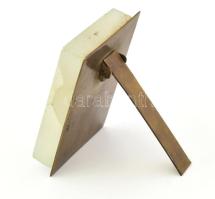 Támasztható asztali kegytárgy, kopással, m: 6 cm