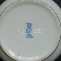 Kalocsai jelzéssel és sorszámmal ellátott porcelán bonbonier 12x7cm-es méretben, szép állapotban