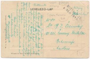 1913 Máramarossziget, Sighetu Marmatiei; Erzsébet főtér, Máramarosi leszámítolóbank részvénytársaság...