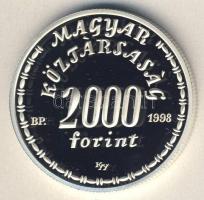 1998. 2000Ft Ag "Eötvös Lóránd" T:PP Csak 3000db!