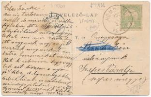 1907 Homoródfürdő, Homoród-fürdő, Baile Homorod; Tenisz pálya / tennis court, sport (EK)