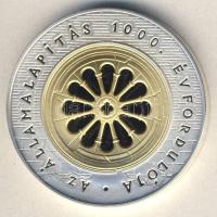 1999. 3000Ft Ag "Államalapítás 1000. évfordulója" T:PP Csak 5000db!