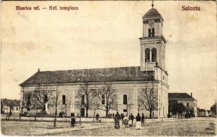 1930 Nagyszalonta, Salonta; Református templom / Calvinist church (Rb)