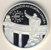 1999. 3000Ft Ag "Integráció az EU-ba - EURO III" T:PP