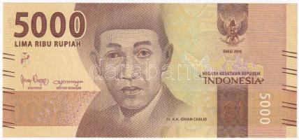 Indonézia 2016. 5000R T:UNC Indonesia 2016. 5000 Rupiah C:UNC Krause P#156a
