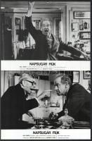 cca 1975 ,,Napsugár fiúk" című amerikai film jelenetei és szereplői (főszereplő Walter Matthau)...