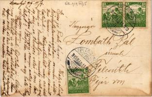 1919 Szilágysomlyó, Simleu Silvaniei; disznóvágás / pig slaughter. photo (fl)