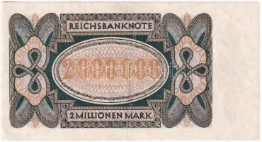 Németország / Weimari Köztársaság 1923. 2.000.000M T:F 
Germany / Weimar Republic 1923. 2.000.000 M...