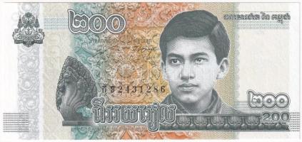 Kambodzsa 2022. 200R T:UNC Cambodia 2022. 200 Riels C:UNC