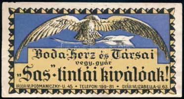 Sas tinta számolócédula