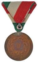 1904. "A Magyar Országos Tűzoltó-Szövetség V éves Szolgálati Érme" aranyozott bronz kitünt...