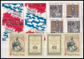 1989-1990 3 klf kiadás szelvényes variációi