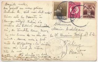 1935 Boksánbánya, Románbogsán, Németbogsán, Deutsch-Bogsan, Bocsa Montana; Primaria si biserica Grec...