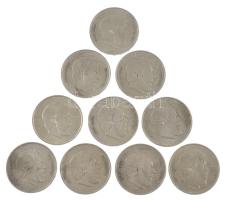 1947. 5Ft Ag "Kossuth" (10x) T:XF-F patina Adamo F8.1