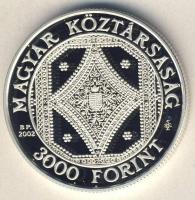 2002. 3000Ft Ag "Széchenyi Könyvtár" T:PP Csak 3000db!