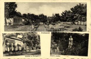 Sárrétudvari katonai emlékművel