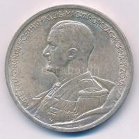 1939. 5P Ag "Horthy balra" T:AU patina, kis ph Adamo P8.2