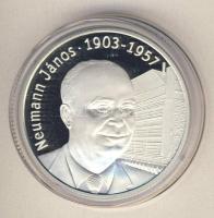 2003. 5000Ft Ag "Neumann János" T:PP Csak 3000db! Díszdobozban, tanúsítvánnyal!