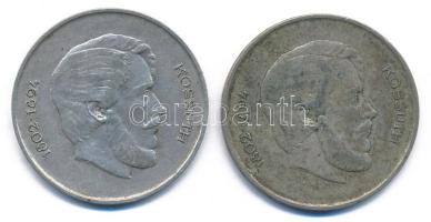 1947. 5Ft Ag "Kossuth" (2x) T:VF,F patina Adamo F8.1