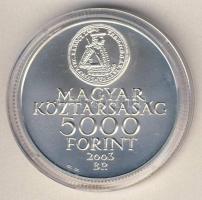 2003. 5000Ft Ag "Rákóczi szabadságharc évfordulója" T:BU Csak 3000db! Díszdobozban, tanúsí...