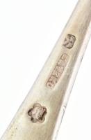 3 darab ezüst (Ag) kanál, jelzett, h: 15,5 cm, nettó: 100 g