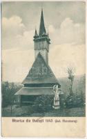 Budfalva, Budesti (Máramaros, Maramures); Biserica din Budesti 1643 / Román ortodox fatemplom / Romanian Orthodox wooden church (EK)