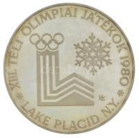 1980. 500Ft Ag "Téli Olimpia - Lake Placid" T:UNC (eredetileg PP) fo. Adamo EM60