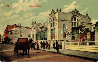 Iasi, Jasi, Jassy, Jászvásár; Sola Bragadiru, Farmacia / street view, pharmacy. Ad. Maier & D. Stern No. 1915