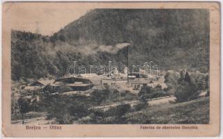 Bereck, Bereczk, Bretcu; Fabrica de cherestea Danubia / Danubia fagyár / timber factory, sawmill, wood industry (EB)