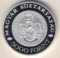 2005. 5000Ft Ag "Bocskai István" T:PP Csak 3000db!