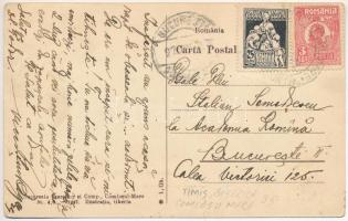 1928 Nagykomlós, Comlosu Mare; Biserica rom. unita, Biserica ort. romana / Rom. un. Kirche, Rom. ort...