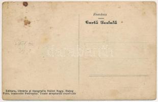 Hátszeg, Hateg; Piata Regele Ferdinand, Primaria, Hotel si Restaurant Mielul de Aur, Cafenea / Ferdi...