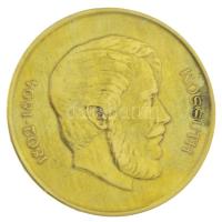 1947. 5Ft Ag "Kossuth" aranyozva, dísztokban T:XF patina Adamo F8.1