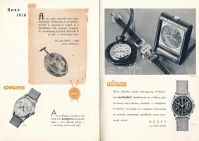 1936 ,,Órák egykor és ma." A jó órák boltja fennállásának 120. évfordulójára 1817-1937. Herpy A...