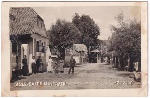 Zajzon, Zaizon-fürdő, Zajzonfürdő, Zizin; Baile calde mineralu / Meleg fürdők (vasas) / hot baths, spa. photo (r)