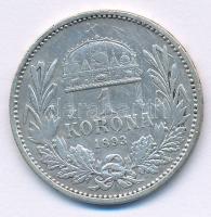 1893KB 1K Ag "Ferenc József" T:F Adamo K5
