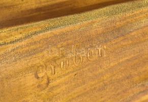 Franz Gruber - Ausztria (1878-1945): Liberty szobor, festett fém, jelzéssel, talapzat nélkül, szép á...