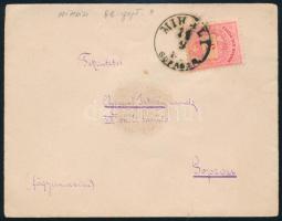 1882 5kr levélen "MIHÁLI / SOPRON M."