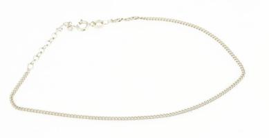 Ezüst(Ag) pancer bokalánc, jelzett, h: 21-25 cm, nettó: 2,4 g