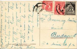 Oltenita, Str. Carol / street view, shops (EM)