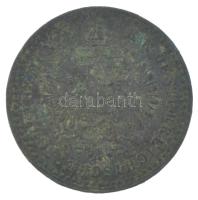 1858B 5/10kr Cu T:VF patina