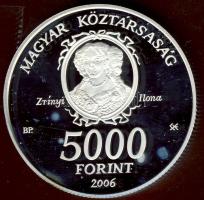2006. 5000Ft Ag "Munkácsi vár" T:PP Csak 4000db!