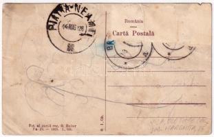 1928 Borszék, Borsec; fürdő, automobil / spa, bath, automobile (fa)